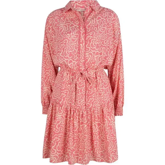 NWT ESQUALO Lace Vibrant Vacay Print Dress - Picture 10 of 11